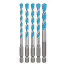 Bosch Expert Hex Shank Multi-Material Drill Bits 5 Piece Set
