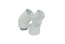 Vaillant 45 Degree Boiler Flue Elbow 303911