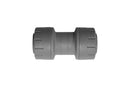 Polyplumb straight coupler grey 15mm PB015
