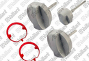 VAILLANT ECOTEC PLUS & PRO SET OF 3 CONTROL KNOBS 0020074963 (BRAND NEW)
