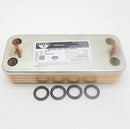 Bi1001101 BIASI M90 M96 M296 M110 24 KW PLATE HEAT EXCHANGER