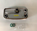 1.015957 Alpha genuine Dhw. heat exchanger (cb24/24x/cd24c)