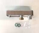 1.015957 Alpha genuine Dhw. heat exchanger (cb24/24x/cd24c)