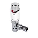 Drayton TRV4 Classic White / Chrome head with body