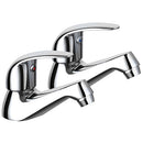 Pro C1 Basin Taps Chrome Pair 298636CP