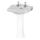 Fresssh Ailis 2th 580mm Basin White 353793WT