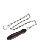 PrimaPack WC Cistern Chain with Mahogany Pull
