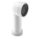 WC-CON8 McAlpine Rigid 90° Angled Toilet Pan Connector White 200-300mm