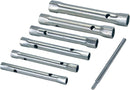 Silverline 589709 Box Spanner Metric Set 6pce 8 - 19 mm, Silver