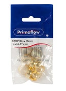 PrimaPack COMP Brass Olive 15mm - PK 10