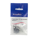 PrimaPack CP basin plug + 12" ball chain & stay