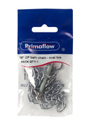 PrimaPack 18" CP bath chain - oval link