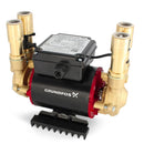 Grundfos Amazon STP-3.0B Brass Positive 3.0 Bar Twin Impeller Shower Pump (96787466)