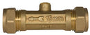 15mm DOUBLE CHECK VALVE DZR Item No. BFDCV-15