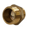 THREAD 1" x 3/4" Reducing Hex Nipple Item No. BRHNR-FE