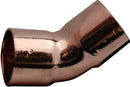 ENDFEED 42mm ELBOWS 45 DEGREE Item No. EFE/45-42