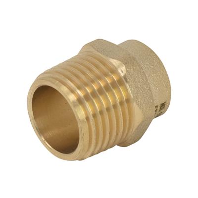 ENDFEED 15mm x 1/2" Straight Connector MI Item No. EFSAM-15D