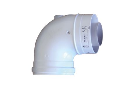 Ideal V3 90 Degree Boiler Flue Elbow 203130