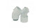 Glow-Worm 45 Degree Elbow Pipe Pair Polypropylene White 0020257010