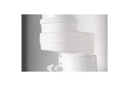 Worcester Bosch Greenstar 4000 Simple Switch Flue Adaptor White 60mm Or 100mm 7733601245