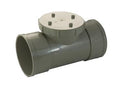SOIL SOLVENT WELD 110MM DOUBLE SOCKET PIPE GREY
