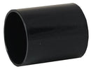 WASTE SOLVENT WELD 50mm COUPLING BLACK