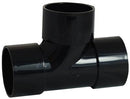 WASTE SOLVENT WELD 40mm 90 DEGREE TEE BLACK