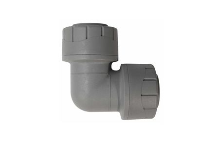Polyplumb Elbow Grey 22mm PB122