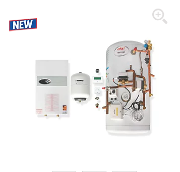 EHC Comet Electric System 12kW and Pre-Plumbed Boiler 180litre cylinder