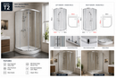 ToWeR Shower Enclosure Exclusive T-Series