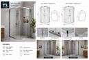 ToWeR Shower Enclosure Exclusive T-Series