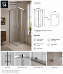 ToWeR Shower Enclosure Exclusive T-Series