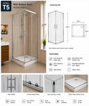 ToWeR Shower Enclosure Exclusive T-Series