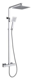 SHOWER Square Thermostatic Complete Mixer Kit Item No. TASHKIT7