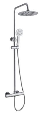 SHOWER Round Thermostatic Complete Mixer Kit TASHKIT8
