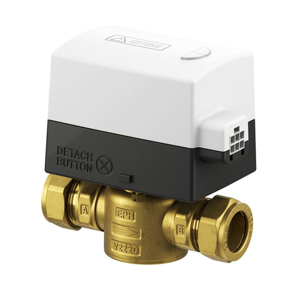 2 Port 22mm Motorised Valve - V222P