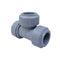 ALTOPOLY 22mm Grey Equal Tee Item No. APFETG-22