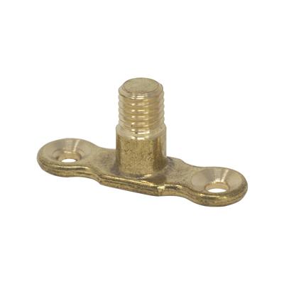 10MM BRASS BACKPLATE MI Item No. CLBPM-10 - Bag of 25