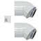 Vaillant 80/125 45 Degree Flue Bends (Pack Of 2)
