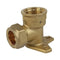 COMP 15mm x 1/2" Wall Plate Elbow Item No. COWPE-15D