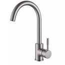 Taurus Dart Single Lever Sink Mixer Brushed Stainless Steel
