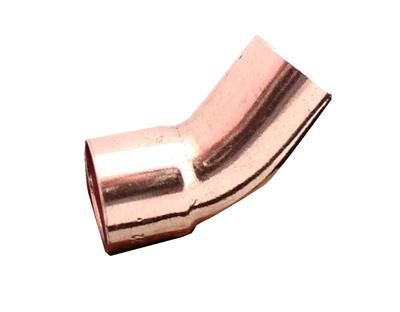 ENDFEED 22mm STREET ELBOW 45 DEGREE Item No. EFES/45-22