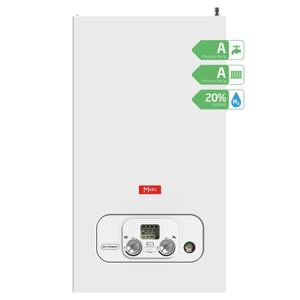 MAIN ECO COMPACT COMBI BOILER 25KW (5 YEAR WARRANTY) 7714519 & FLUE