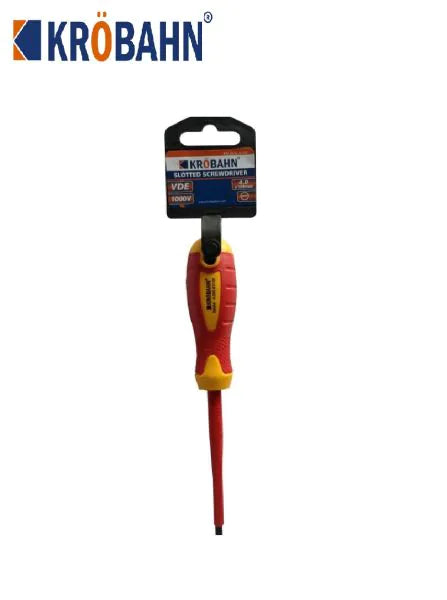 KB-SVSL4100 KROBAHN VDE SLOTTED SCREWDRIVER - 4 x 100mm
