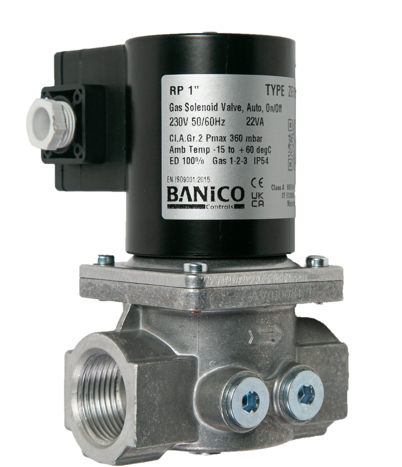 28mm BSP 1" GAS KITCHEN INTERLOCK SOLENOID VALVE  DEVG25