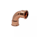 Pressfitting 22mm 90° F x F Elbow