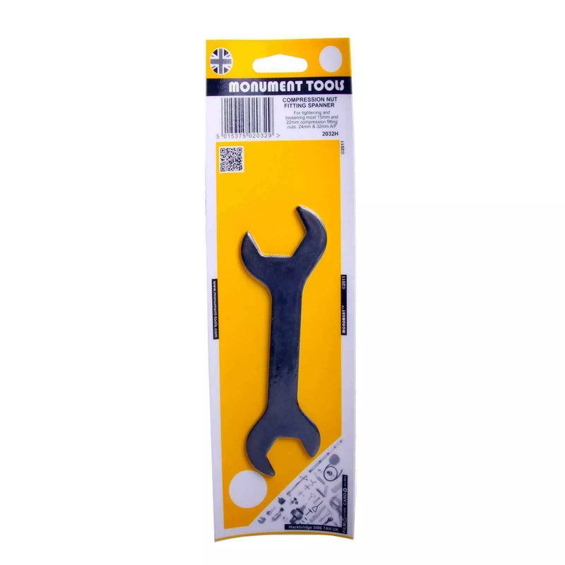 Monument 15/22mm Compression Nut Spanner