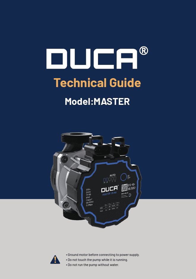 DUCA GEX 15-75 NER GRUNDFOS UPS ALTERNATIVE