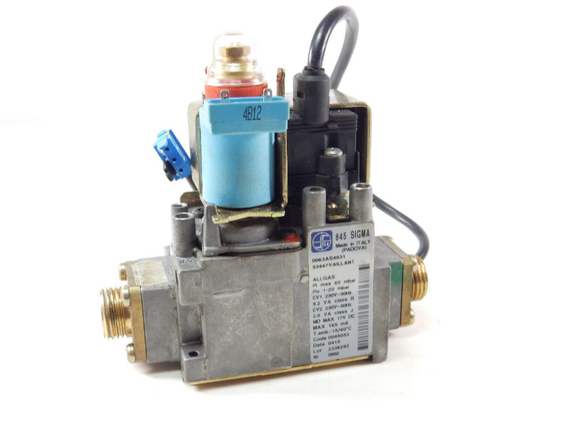 053462 VAILLANT TURBO MAX PLUS SIGMA GAS VALVE ( 845 053 ) (REFURBISHED)