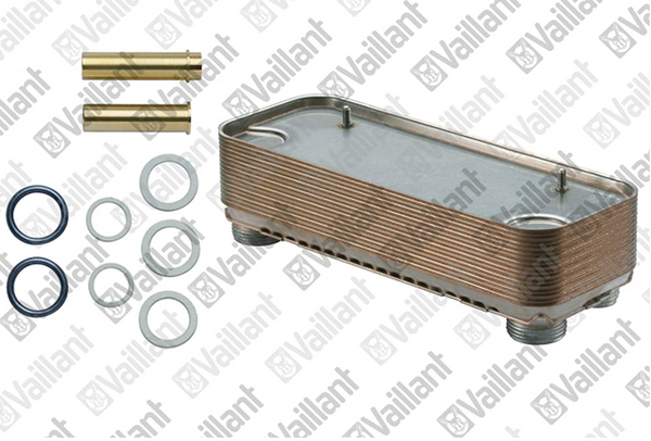 VAILLANT ECO MAX VUW 824 828 E & VUW 246 286 E-C DHW HEAT EXCHANGER 065053